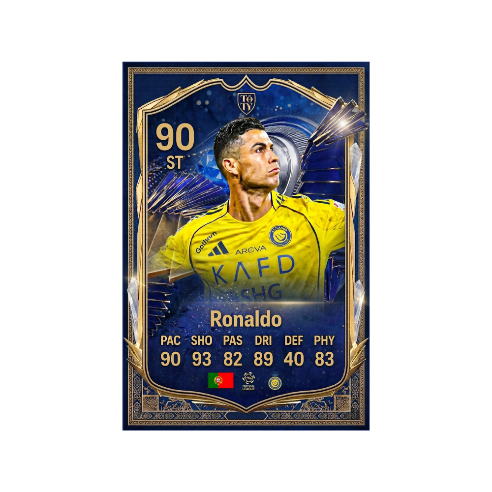 SelfRug™ Ronaldo Baskı Duvar Halısı