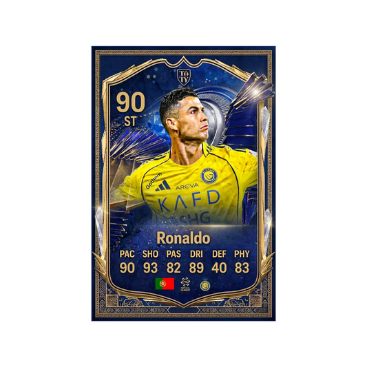 SelfRug™ Ronaldo Baskı Duvar Halısı