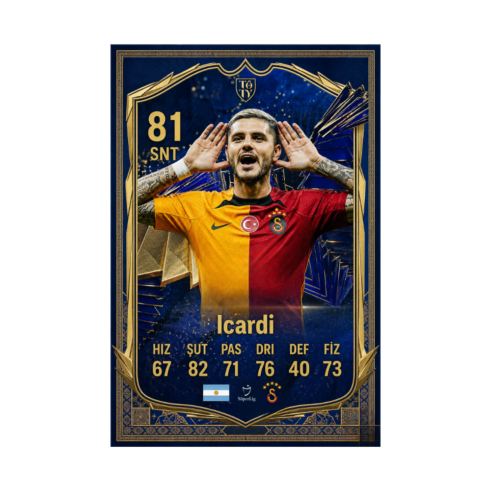 SelfRug™ Icardi  Dijital Baskı Duvar Halısı