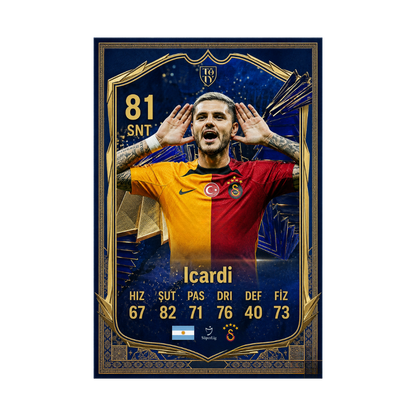 SelfRug™ Icardi  Dijital Baskı Duvar Halısı