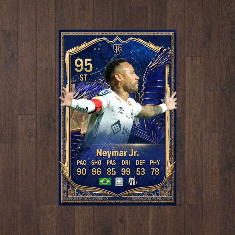 SelfRug™  Neymar J.r Dijital Baskı Duvar Halısı