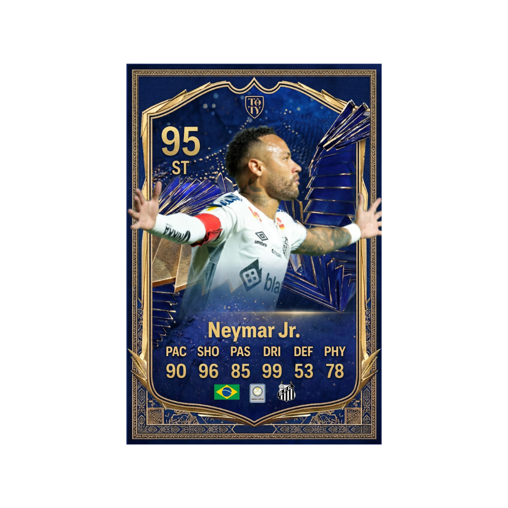 SelfRug™  Neymar J.r Dijital Baskı Duvar Halısı